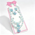1 Set Handcrafted Unicorn Kids Beaded Jewelry Set Cute Animal Necklace Bracelet