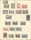 Turkey On Scott International Album Pages 1913 To R2001 -  804 Different Stamps