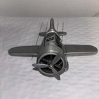 Perpetual Calendar Pewter Silver Airplane Art Deco Vintage Aviation