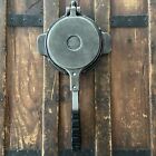 Vintage Jotul Norway Cast Iron Krumkake Pizzelle Maker With Base