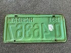 Nice Original Paint 1938 Michigan License Plate Wow