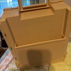 Vtg 1983 World Wide Media Sewing Folding Caddy Storage 2 Handle Organizer Box Us