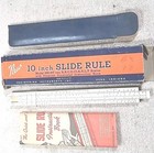 Vintage 10 Inch Slide Rule Engineering Instruments - Model 250 Bt Peru Indiana