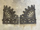 Antique Cast Iron Porch Brackets Pair