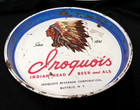 Rare Vintage Iroquois Indian Head Beer And Ale Metal Tray 12 