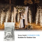 10x Cold Spark Machine Ti Powder 200g Bag 2-5m Range Stage Effect Outdoor indoor