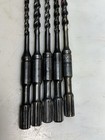 5 Spline Drive Concrete Rotary Hammer Drill Bits 3 8  1 2  1 2  1 2  5 8  Nw