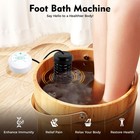 Ionic Detox Foot Bath Spa Machine With Timer - Ion Foot Bath Detox Machine -    