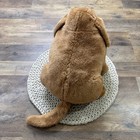 Vintage Dakin Bloodhound Puppy Dog Chubby Plush 15  Bean Filled Stuffed Animal