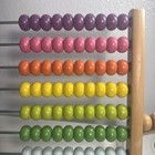 Ikea Underhalla Colorful Wooden Abacus Math Counting Colored Beads Educational