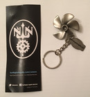 Newport News Shipbuilding  build Your Career  Promotional Pewter Key Chain