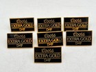 Lot Of 13 Vintage Coors Extra Gold Draft Beer Advertising Hat Lapel Pins  read 