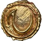 1787 -  am 1216  India Gold Fanam - Mysore - Tipu Sultan Patan - Ngc Ms64