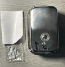 Plussen 17 Oz  Wall-mounted Stainless Steel Commercial Soap   Lotion Dispenser 