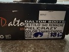 Dalton Boots 940 Remache Western Kids Leather Brown Chocolate Zip Square Toe