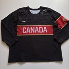 Nike Team Canada Hockey Jersey Sz 60 2014 Sochi Iihf Blank Swift Mic Fight Strap