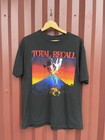 Vintage 1993 Total Recall Tour Shirt - Blue   yster Cult  Nazareth  Uriah Heep-xl