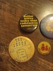 Vintage Pin Button Mixed Lot  70s 80s  Advertising