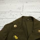 Vintage Wool Military Jacket Wwii Eisenhower Ike Infantry Size 36l Us Army Ww2