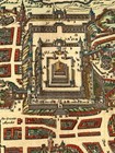 Jerusalem City Map 1660 Old Holy Land Town Plan - 16x24