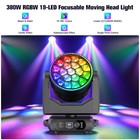 Beam Moving Head Light Dmx Rgbw Led Effect Light Dj Disco Party Stage Lighting