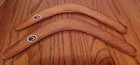  2  Two Australian Wood Returning Boomerangs Hand Made In Australia 14  Width
