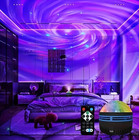 Led Galaxy Star Projector Night Light Remote Usb Rechargeable Kids Room Lamp