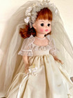 Madame Alexander Vintage 1968 Bride Doll  Rare Auburn Hair Brown Eyes  1589 14 