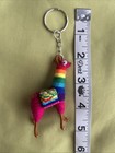 2 5    Handmade Peruvian Colorful Llama Keychain Souvenir Keepsake