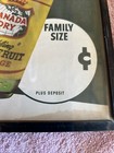 Vintage Canada Dry Advertising Paper Sign