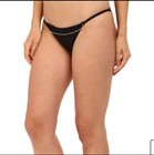 Agua De Coco By Liana Thomaz Women s Scoop Chain Bottom  Black Small