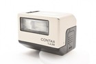  almost Unused W case  Contax Tla200 Silver Shoe Mount Flash For G1 G2 Japan
