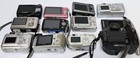 Digital Camera Lot Bundle Of 12 For Repair Untested Canon  Kodak  Sony  Nikon 