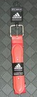 New Adidas Performance Adjustable Elastic Baseball Sport Belt Adult 32 -46  Red