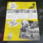 1956 Harley-davidson Model Kh Model Khk Dealership Sales Brochure Clean Look 