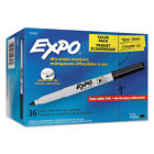 Expo Low Odor Dry Erase Markers Ultra Fine Tip - Office Pack Black 36 pack