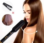 Electric Hair Straightener Brush Professional Fashion Fast Heating Ceramic Hair