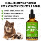 Pet Antibiotic Supplement   Dogs   Cats   Cough  Allergy   Infection Support
