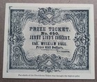 1920 Jenny Lind Centennial Concert Carnegie Hall Nyc Frieda Kempel Barnum Ticket