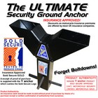 Genuine Y Anchor Sold Secure Diamond  Motorcycle Security Anchor 10  12mm Chains