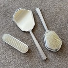 Vintage Brush And Mirror Vanity Set  - Boxed 