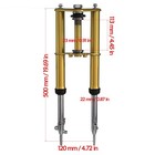 Motorcycle Gold Front Forks Suspension Shock Absorber For 70cc 90cc 110cc Crf50 
