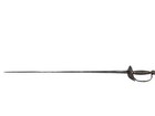 Rev War Officer Musician   s Rapier Sword W  Silver Hilt   Engravings  Rare 18thc