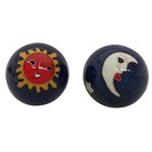 Thy Arts Baoding Balls Chinese Health Massage Exercise Stress Balls -blue Moon