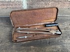 Vintage Wedoco 461 Drawing Compass Set In Original Case Engineering Surveying