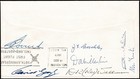 1969 England Australia 50th First Air Mail Signed By 1969 Crew   Original Pilot 