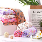 4 Pcs Dog Blanket For Pet Puppy Teething Toys Paw Print Fleece Blanket For Pet C