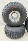 Dwt Front Rear Rims Sunf A030 Tires 22x10-8 Honda Atc 110 185 125m 200s 250r