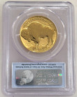 2013-w  50 Gold Buffalo Reverse Proof Pcgs Pr70 Pf70 First Strike Flag Label