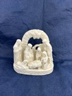 Vtg Dicksons Nativity Bisque Porcelain 4  Joseph  Baby Jesus   Mary Figurine